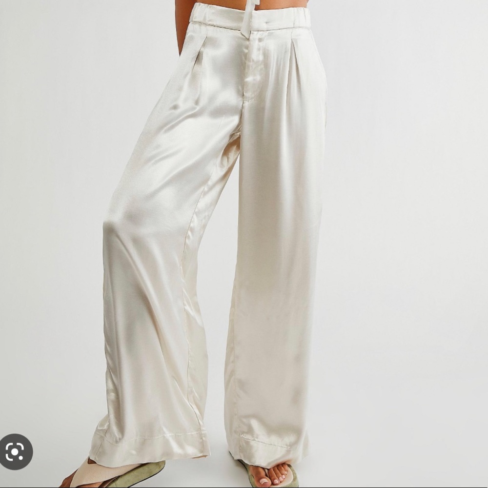 Free people good days satin pants